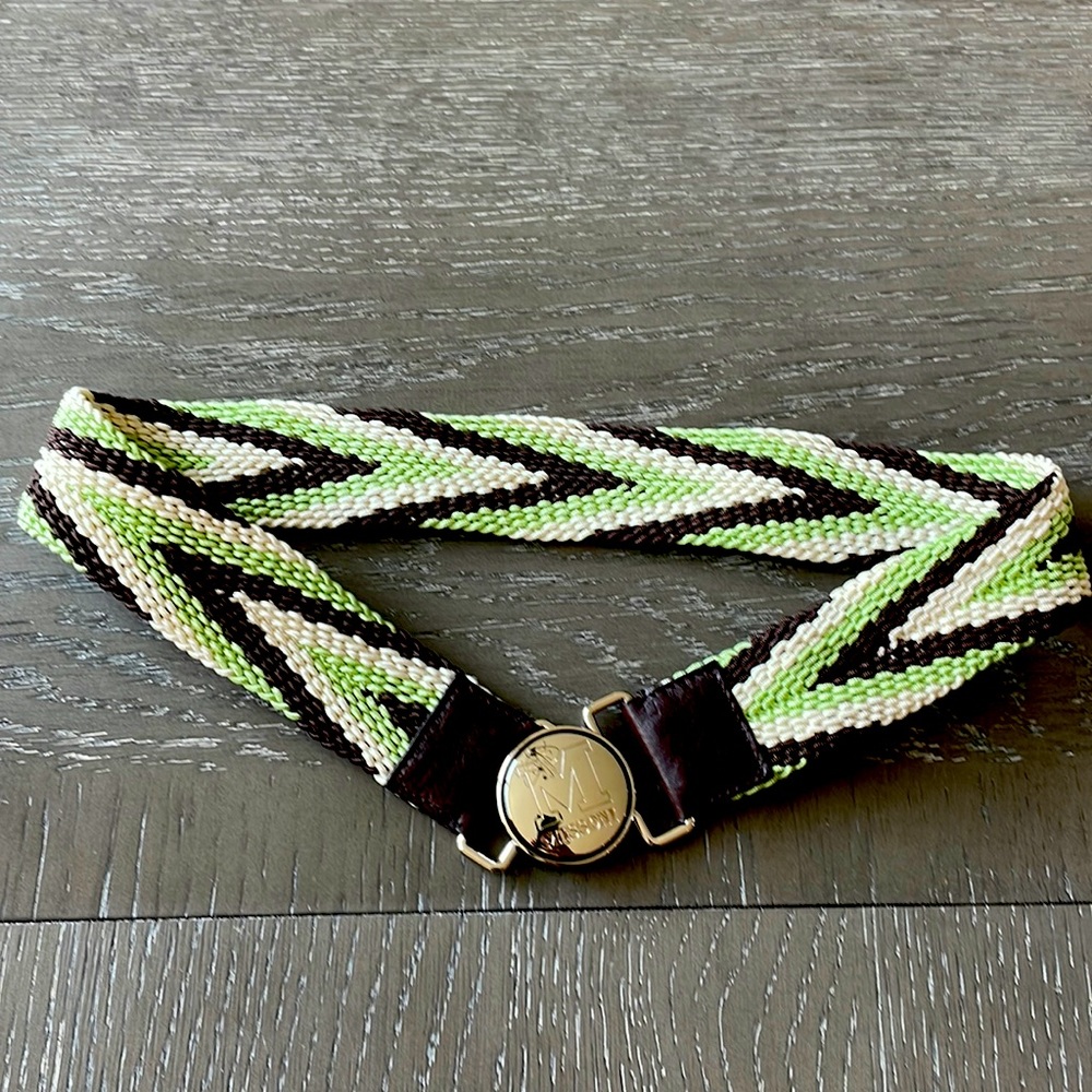 Missoni Chevron Stretch Belt
